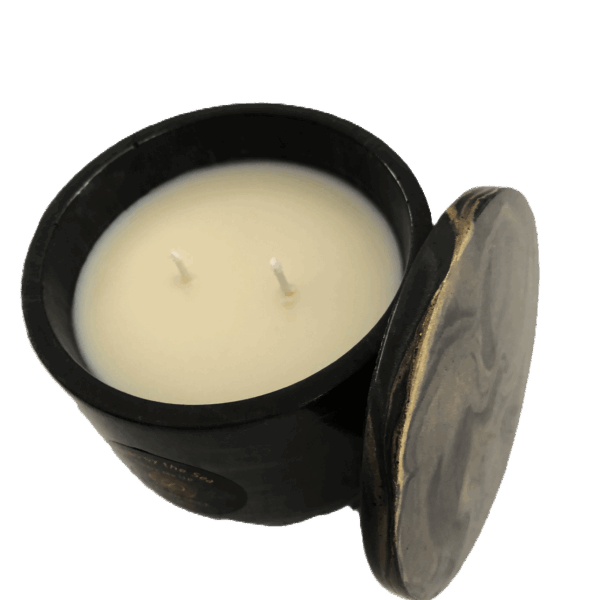 Hydrostone Black & Gold Macha