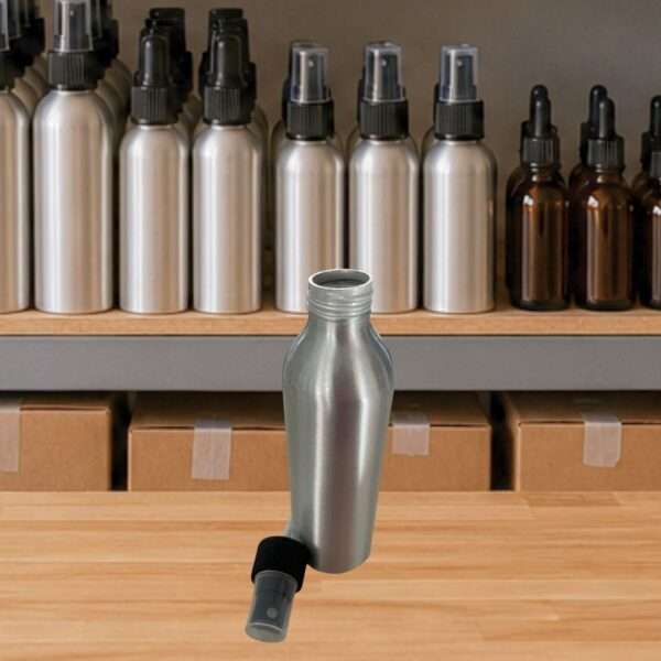 150ml Aluminium Spray Bottle – Fine‑Mist (24/410)