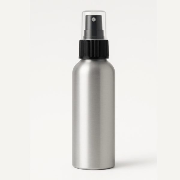 150ml Aluminium Spray Bottle – Fine‑Mist (24/410)