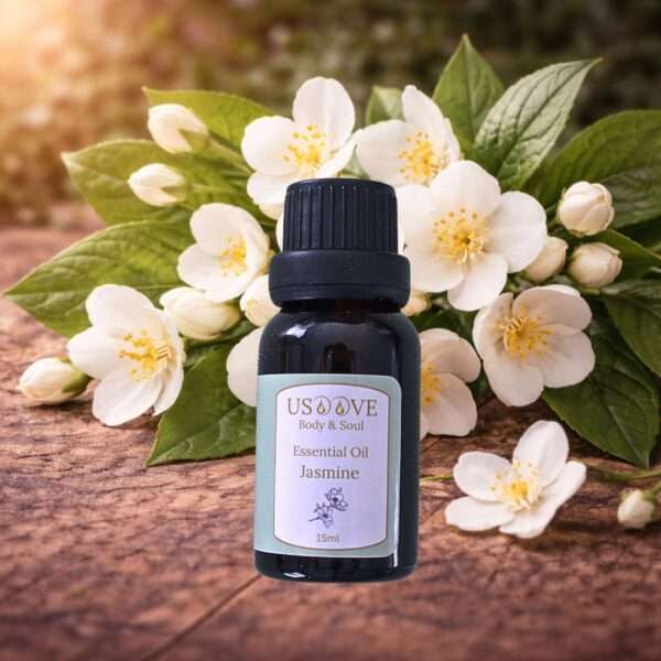 Jasmine Essential Oil 30mL amber bottle | Floral essential oil | USOOVE